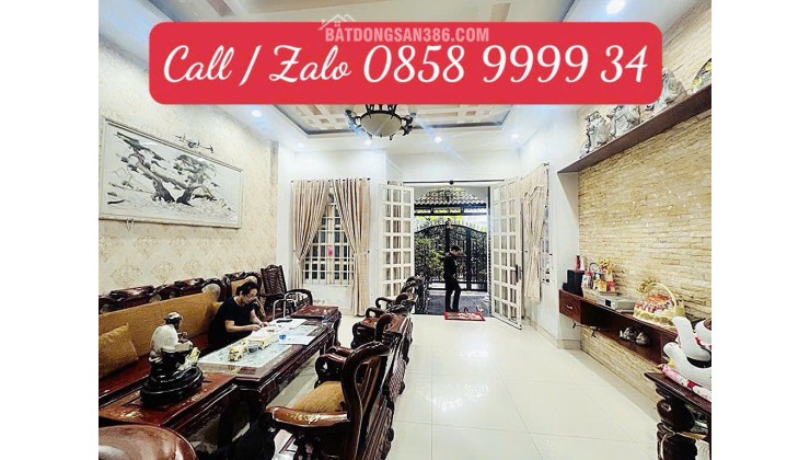 CHỈ 20.X TỶ TL - BIỆT THỰ 2 MẶT TIỀN – KHU TÊN LỬA, BÌNH TÂN - TẶNG FULL NỘI THẤT